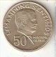 MONEDA DE FILIPINAS DE 50 SENTIMOS DEL AÑO 1972 (COIN) - Philippinen