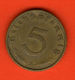 *** 5 Reichspfennig 1938 A ***  KM 91 - 3er / Third / 3. Reich - Alu-Bro - ALEMANIA / DEUTSCHLAND / GERMANY - 5 Reichspfennig