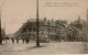 Cpa 59 DENAIN Place De La Liberté Avec Le Socle De La Statue Villars Prise Par Les Boches En 1918 , Animée , En L´état - Denain