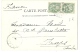 LBL20/2- CPA AU DEPART DE PERA POUR TROYES  OCTOBRE 1905 - Covers & Documents
