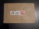 LETTRE RECOMMANDEE PAR AVION  DE CHINE CHINA REGISTERED AIRMAIL  COVER - Lettres & Documents