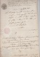 DOCUMENT PURIFIE  (?) DE BRESCIA - LOMBARDIE 1841-  FASCICULE DE 4 PAGES + CACHETS - A VOIR BELLE PIECE - 1. ...-1850 Prefilatelia