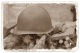 Delcampe - Copie De Casque US Deuxieme Guerre Mondiale. M1 Patiné. Complet. Idéal Reconstitution - 1939-45