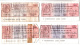 4 Billets Chèques - Italie - 100 Lire - Instituto Bancario San Paolo Di Torino - 1975 Et 1976 - [10] Cheques Y Mini-cheques