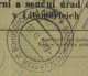 AUTRICHE HONGRIE - BOHUSOVICE - BAUSHOWITZ - TCHECOSLOVAQUIE / 1915 FORMULE DE MANDAT OBLITEREE / 2 IMAGES (ref 5218) - ...-1918 Prephilately