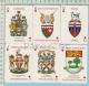 13 Cartes A Jouer ( Blason Shield Emblèmes Des Provinces Et Du Canada Avec Leurs Mottos ) - Autres & Non Classés