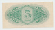 Libya Tripolitania 5 Lire 1943 XF++ P M3 - Libye