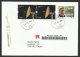 Portugal Lettre Recommandée Timbre Personnalisé Planète 51 Film Animation 2009 Personalized Stamp R Cover Planet 51 Film - Briefe U. Dokumente