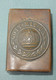 WWI Trench Art Match Box Holder - Boite D'allumettes - Matchbox Gott Mit UNS - Scatole Di Fiammiferi