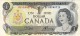 BILLET # CANADA # 1973 # PICK 78 # UN DOLLAR   # CIRCULE # - Canada