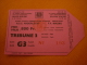 RSC Anderlecht-Malmo Football UEFA Champions League Match Ticket Billet 30/09/1987 - Eintrittskarten