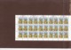 1993.Tadjikistan, Definitive Issues In CTO,used Sheetlets Of 30/50 Stamps,Statue,Mausoleum,O Pera,Flag,Map,Landscape - Tadschikistan