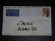 LETTRE AUSTRALIE AVEC YT 609 - ARTS DRAMATIQUES THEATRE - - Storia Postale