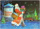 USSR. 1989. Happy New Year! Santa Claus. Père Noël. Ded Moroz - Santa Claus