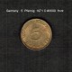 GERMANY    5  PFENNIG  1971 D  (KM # 107) - 5 Pfennig