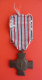 WWI French Combatant´s Cross Bronze Medal (Croix Du Combattant 1914-18) - 1930s [Free Shipping] - France