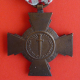 WWI French Combatant´s Cross Bronze Medal (Croix Du Combattant 1914-18) - 1930s [Free Shipping] - France