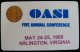 USA - Smart Card Test  - Bull Chip - Conference - Oasi - (US51) - [2] Chip Cards