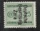 ZARA OCCUPAZIONE TEDESCA 1943 SEGNATASSE TAXES TASSE CENT. 25 MNH - German Occ.: Zara