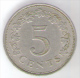 MALTA 5 CENTS 1972 - Malta