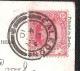 CALEDON SOUTH AFRICA POSTMARK ON CAPE OF GOOD HOPE ONE PENNY STAMP - Zuid-Afrika