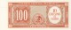 BILLET # CHILI # 1961 # PICK 99 # 10 CENTIMES D'ESCUDO SUR CENT PESOS # NEUF # - Chile