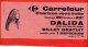 DALIDA VENDREDI 20 OCTOBRE 1972 A CHARTRES BILLET GRATUIT OFFERT PAR CARREFOUR PUBLICITE CREDIT MUTUEL DU DUNOIS - Konzertkarten