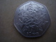 Great Britain 1998 FIFTY PENCE Copper-Nickel 27.3 Mm Diameter BRITAIN In The COMMON MARKET Used In  VERY GOOD CONDITION. - 50 Pence