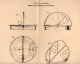 Original Patentschrift - L. Braun In Dresden , 1895 , Taschen . Sonnenuhr , Sonne , Sundial , Cadran Solaire !!! - Watches: Old