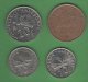 Nouvelle-Calédonie  Lot 4  Pieces Set 4coins - New Caledonia