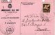 CARTOLINA -AMMINISTRAZIONE DELLE POSTE E DEI TELEGRAFI-CENT.50-POSTA AEREA-18-9-1944-DA GORIZIA A TRIESTE - Airmail