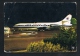 Air Inter Caravelle III Airplane Old Issue Airlines Postcard ( 2 Scans ) - 1946-....: Moderne