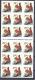 UnitedStates1993: Squirrel Booklet With Self Adhesive Stamps Mnh** Complete And Unfolded Booklet - Rodents