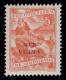 Italia: Trieste B - Franc. Di Jugoslavia  "Economia E Industria" Soprastampato / Modificato - 5 D. Arancio - 1954 - Afgestempeld