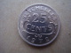 SEYCHELLES 1972 TWENTY FIVE  CENTS  Copper-nickel Coin USED In Very Good Condition. - Seychelles