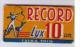 LAMETTA DA BARBA - RECORD LYX 10 - ANNO ? - Lames De Rasoir