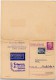 DDR P74  Postkarte Mit Antwort MESSEFLUGVERKEHR Sost. STOCKHOLM VOLKSFEST 1968 - Postcards - Used