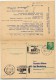 DDR P77 Postkarte Mit Antwort ZUDRUCK BÖTTNER #3 Auf Sost. STAATSTHEATER DRESDEN 1967 - Cartes Postales Privées - Oblitérées