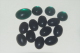 LOT De PIERRES PIERRERIES En VERRE Pour CREATION BIJOU VERT Et NOIR JAIS - Perles