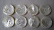 Lot De 8 Boutons Nacre 2,5 Cm - Buttons