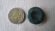 Lot De 8 Boutons Coloris Vert  2,5 Cm - Buttons