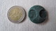 Lot De 8 Boutons Coloris Vert  2,5 Cm - Buttons