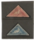 1853 Cape Of Good Hope Yvert No 1+2 Obl - Cap De Bonne Espérance (1853-1904)