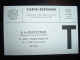 CARTE REPONSE T AUTORISATION I.XII.1965 Au 30.XI.1966 + SA GESTETNER à VITRY SUR SEINE (94 VAL DE MARNE) - Cartes/Enveloppes Réponse T