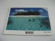 STORIA POSTALE Francobollo Con Fiori Maldives Atoll Bagnanti - Maldive