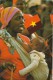 AFRICA, ANGOLA,MOTHER AND CHILD,FLAG OF ANGOLA, Old Photo Postcard - Unclassified
