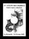 CARTES DE SALONS - 17 - LA ROCHELLE - Salon De Collections - 1987 - Chat - Bourses & Salons De Collections