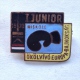 Badge / Pin ZN000271 - Boxing Hungary Miskolc 1st Junior European Championship 1970 - Boxeo