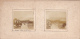 AH- 2 Photos Stereoscopiques 40x45mm Vers 1900. Aix Les Bains Savoie France. Champ De Courses . Gendarme? - Stereoscopic