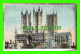 LINCOLN, UK - LINCOLN CATHEDRAL FROM SOUTH WEST - W. BUDDOCK PUBLISHER - TRAVEL IN 1909 - - Lincoln